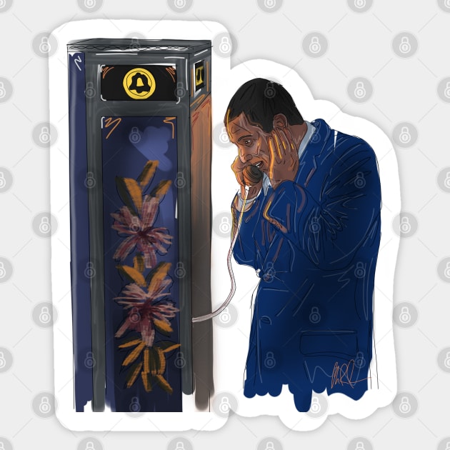 Punch Drunk Love : Hi, this is Barry Egan Sticker by 51Deesigns